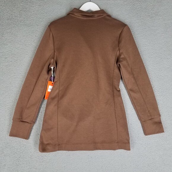 NEW Freely Transit Commuter Jacket Women's Small Belted Casual Travel Stretch - Picture 2 of 13